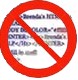 No HTML Allowed