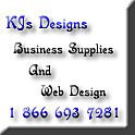 KJs Designs Business Supplies And Web Design