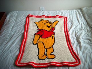 Sandy's completed Afghan
