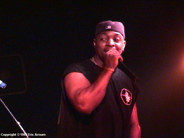 Chuck D of Public Enemy at Tramps, NYC, July 20 1999