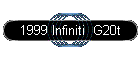 1999 Infiniti  G20t