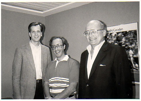 Lloyd, Joe and Dave

"WLIX VP/General Manager Lloyd Parker, WLIX Partner Joe Battaglia and WLIX President  Dave Swanson at Shea Stadium in 1986"
