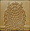 Great Horned Owl Art Tile Click To Enlarge