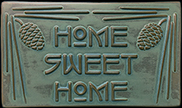 Home Sweet Home Art Tile