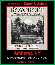 Roycroft Winter Festival Artisans Show and Sale