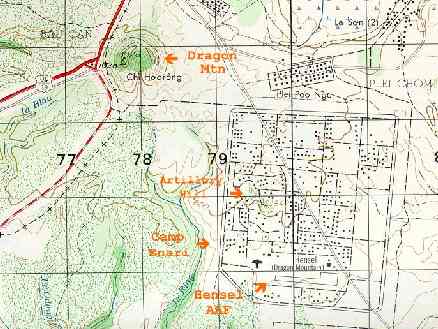 Map of Camp Enari