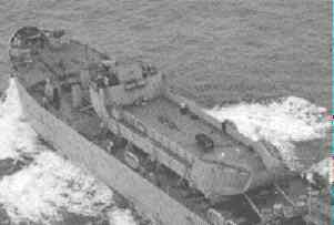 LCT On Deck Of An LST !