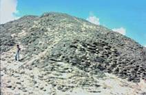 The mud-brick pyramid of Amenemhet III