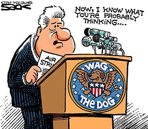  Ummmm, well, until now the casualties have been mostly people of color, 

and, um, they're still foreigners... 