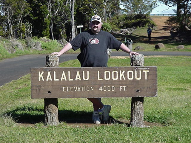 A picture of me...well, just read the sign.