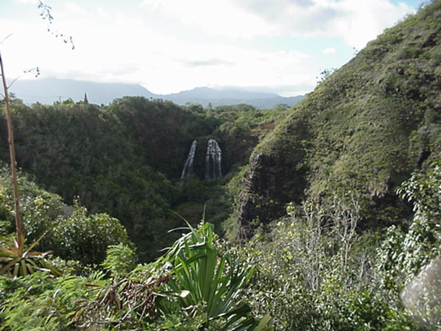 One of the many waterfalls.