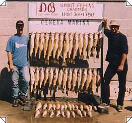 Ron and I by the catch