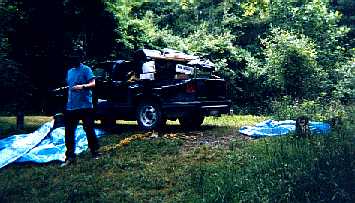 My Truck Getting Loaded