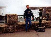 Me with the Canadian falls in the background