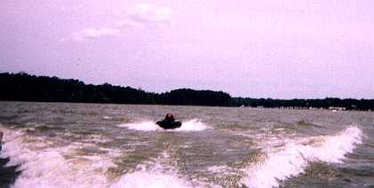 Tubing in East Harbor