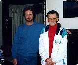 Me and Pops at my house!