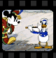 Mickey and Donald in the first Mickey Mouse cartoon in color :A band concert