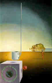 Giant Flying Demi-Tasse with Incomprehensible Appendage Five Meters Long, 1944 -Salvador Dali