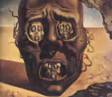 Visage of War, 1940 -Salvador Dali
