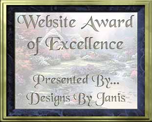 Designs by Janis-award of Excellence