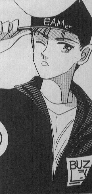 Hiroshi at the beginning of the story: Thinking Cherry might be the one they're looking for