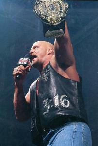 Holding Championship Belt