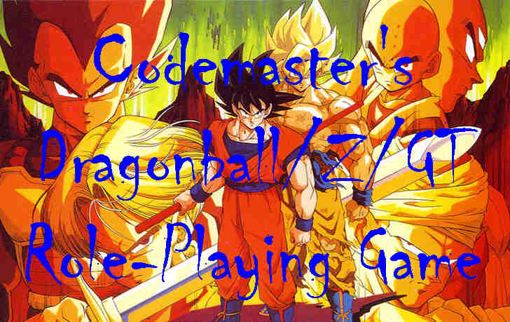 Codemaster's Dragonball/Z/GT Role Playing Game