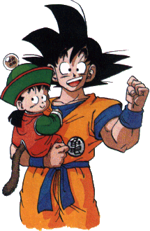 Goku and Gohan:Father/Son Moment