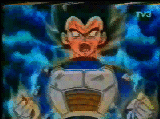Vegeta goes Super Saiyan