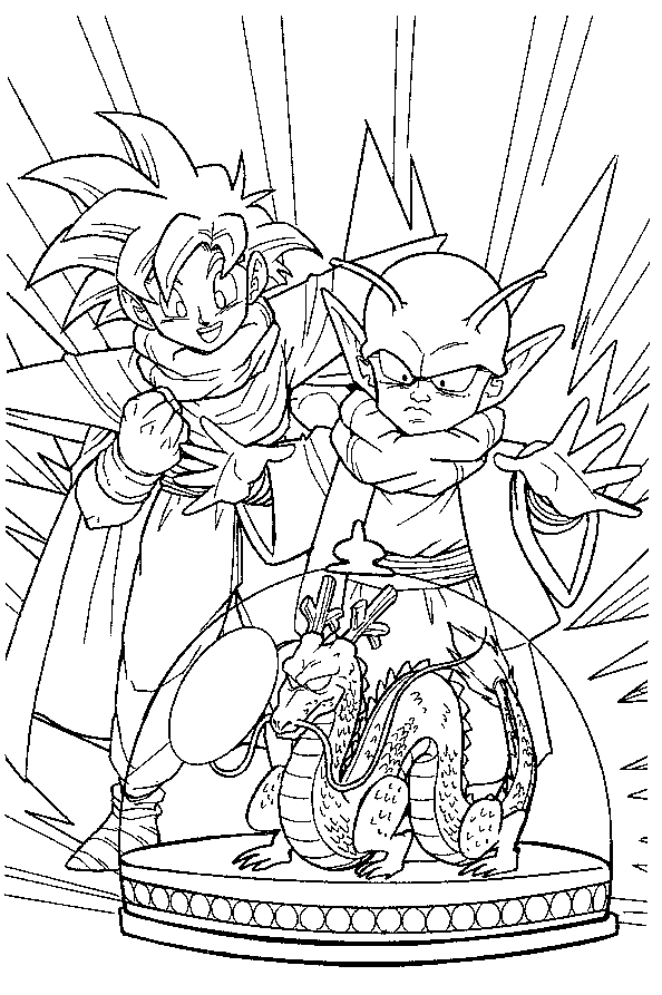 Gohan and Dende