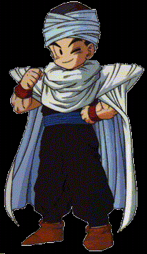 Kurillin in Piccolo's Clothes