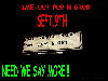 Timeout flyer for Sept. 9th 2000