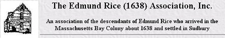 The Edmund Rice (1638) Association