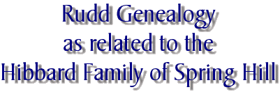 Rudd Genealogy