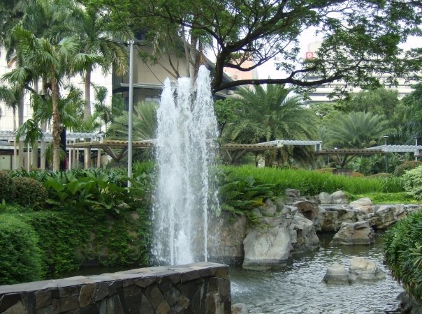 This is the mall, if you can believe it...