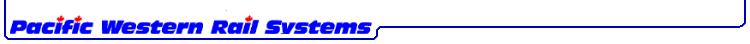 Pacific Western Rail Systems