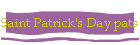 Saint Patrick's Day pats