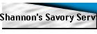 Shannon's Savory Servings