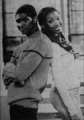 Usher Raymond and Brandy Norwood