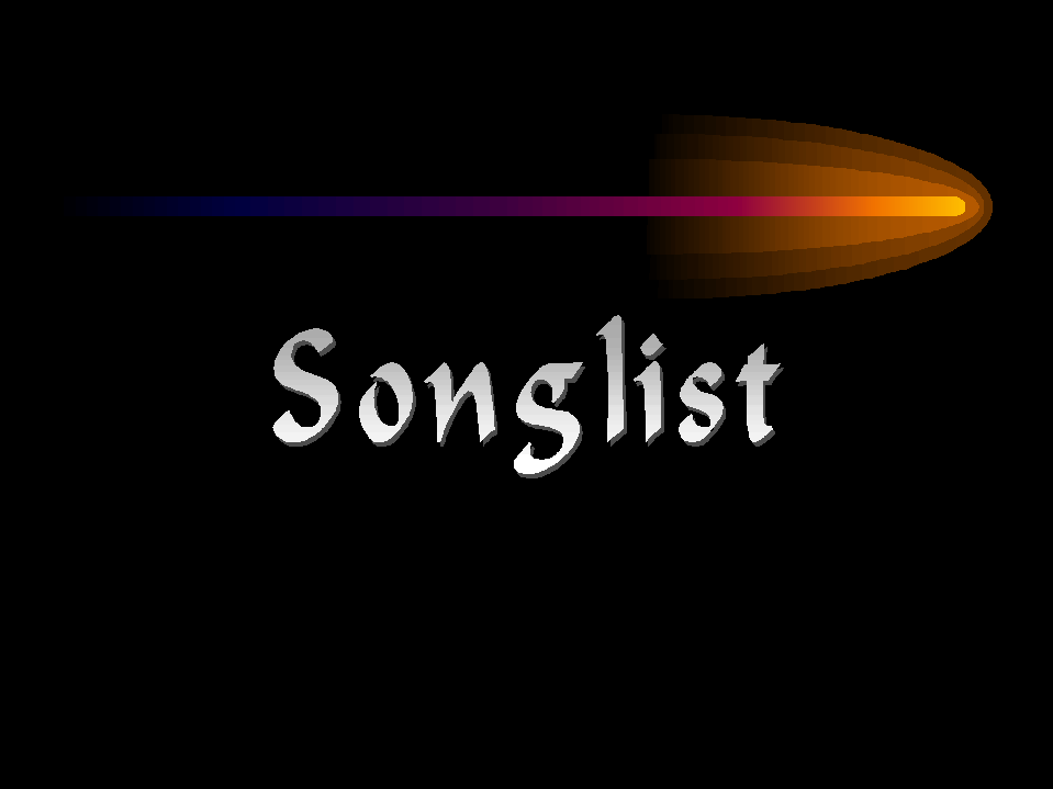 Songlist