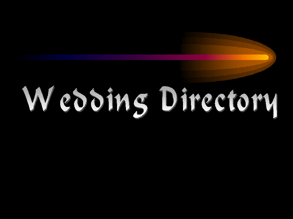 Wedding Directory