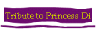 Tribute to Princess Di