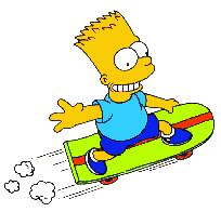 bart skateboarding