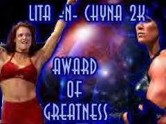 Lita N Chyna 2K Award