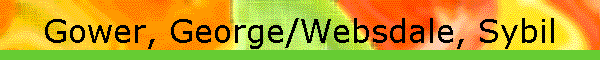 Gower, George/Websdale, Sybil