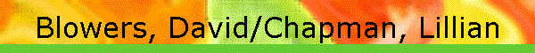 Blowers, David/Chapman, Lillian