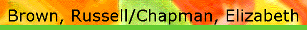 Brown, Russell/Chapman, Elizabeth