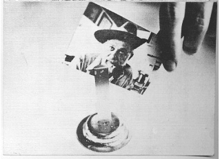 These pictures were originally on menu cards as shown here.