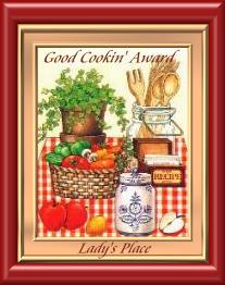 Good Cookin Award