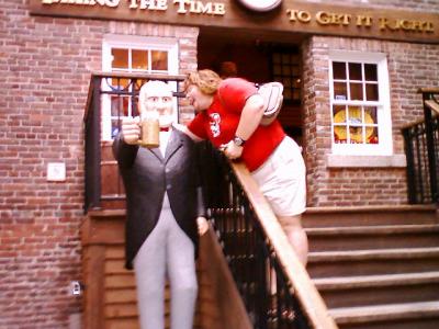 Making friends with Alex!